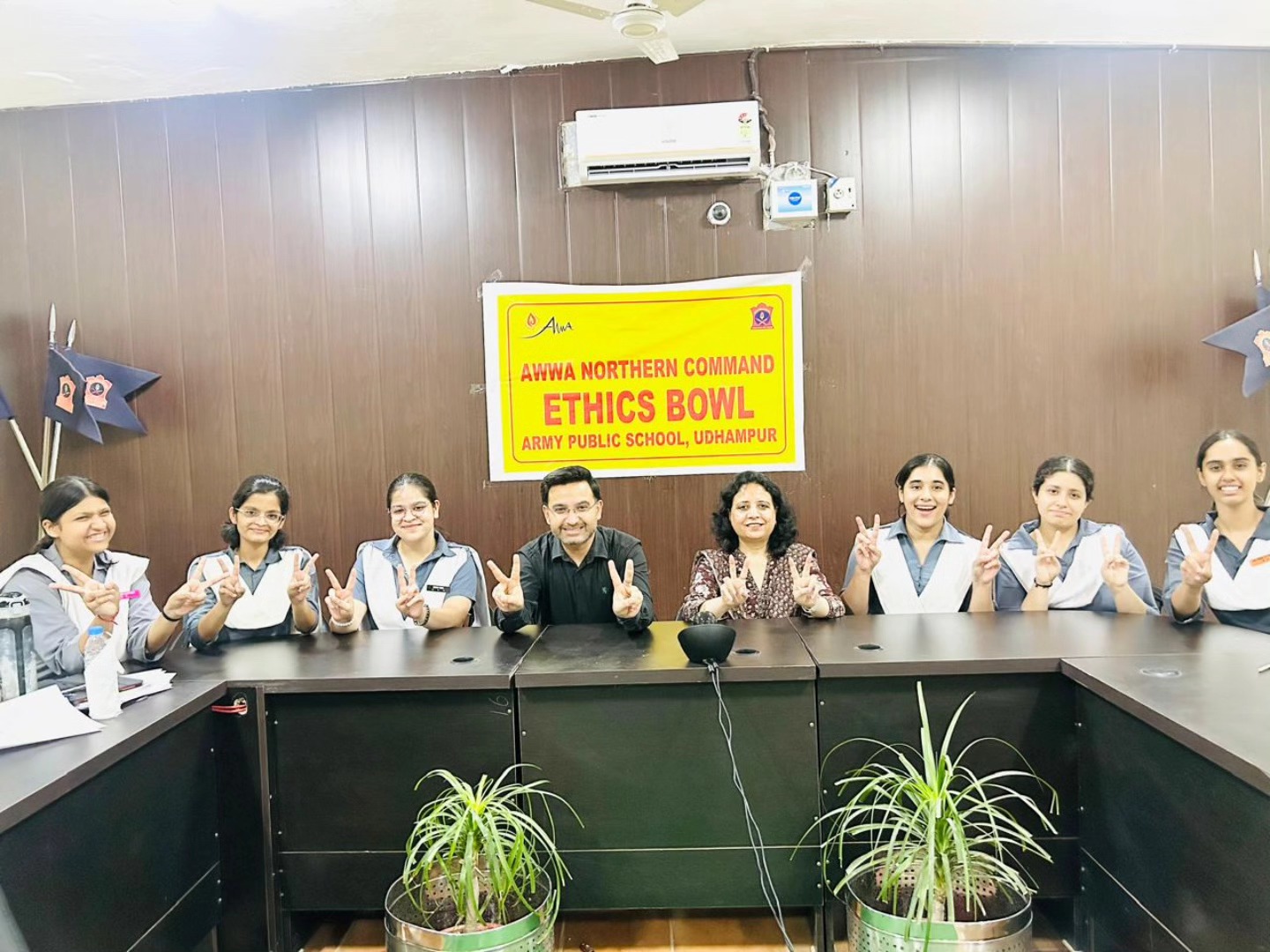 APS UDHAMPUR WINS CHAMPIONSHIP TITLE AT AWWA NORTHERN COMMAND ETHICS BOWL 2025